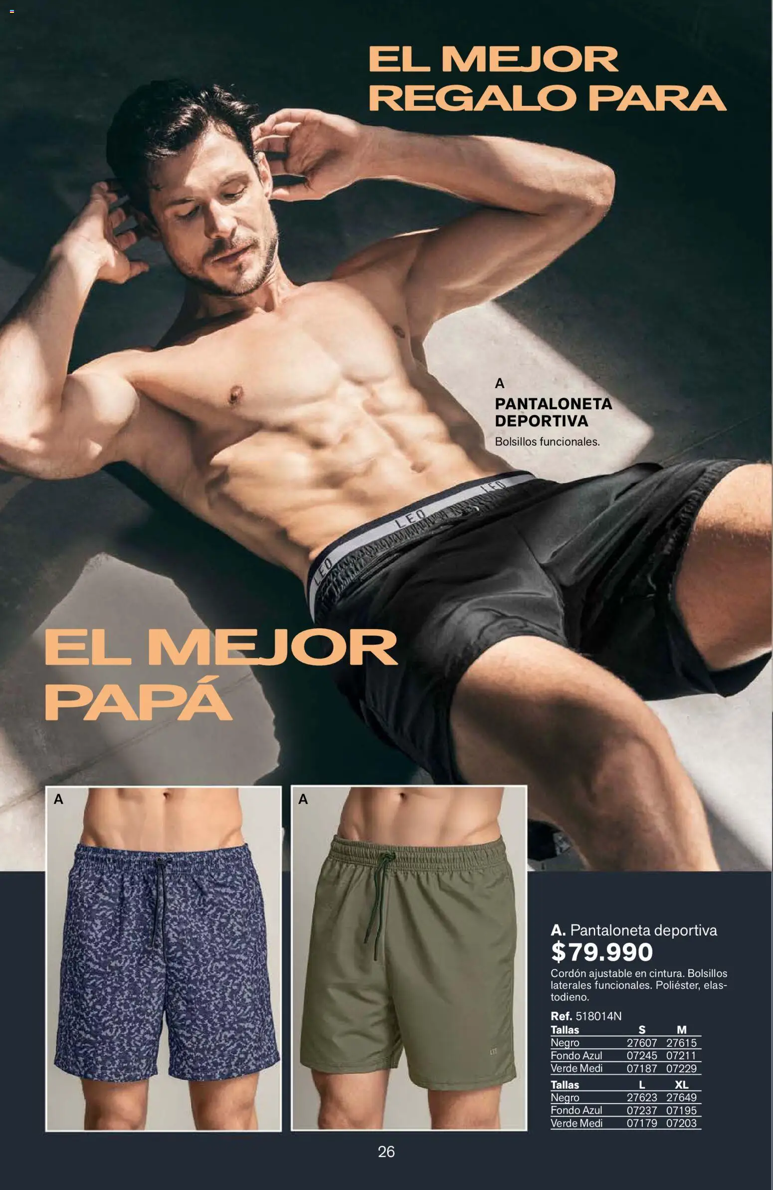 Leonisa revista - valida desde el 04.06.2026 | Página: 26 | Productos: Pantaloneta, Papa