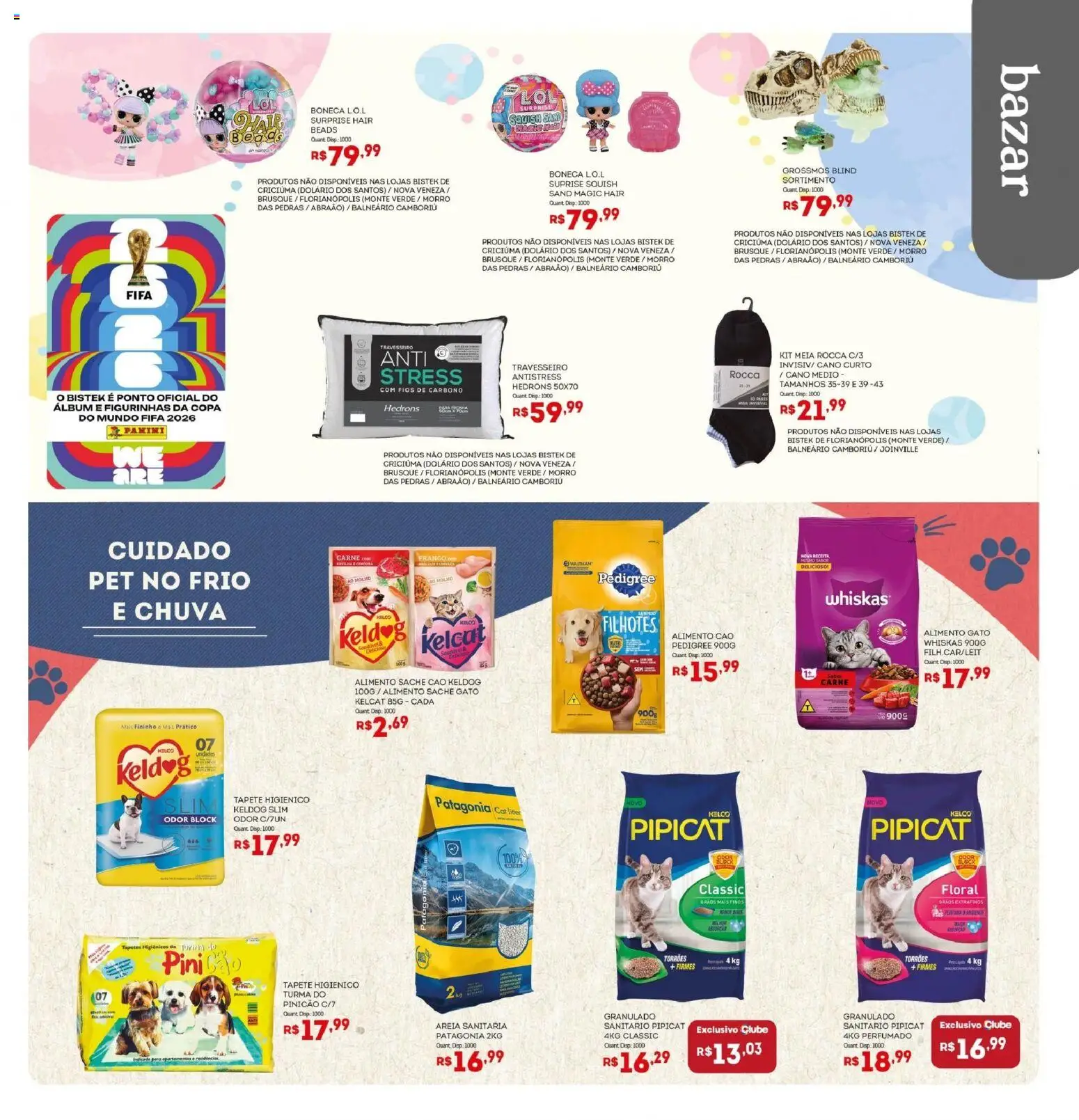 Bistek Supermercados Folheto - válido de 22.04.2026 | Página: 11 | Produtos: Tapete, Tapete higiênico, Carne, Frango