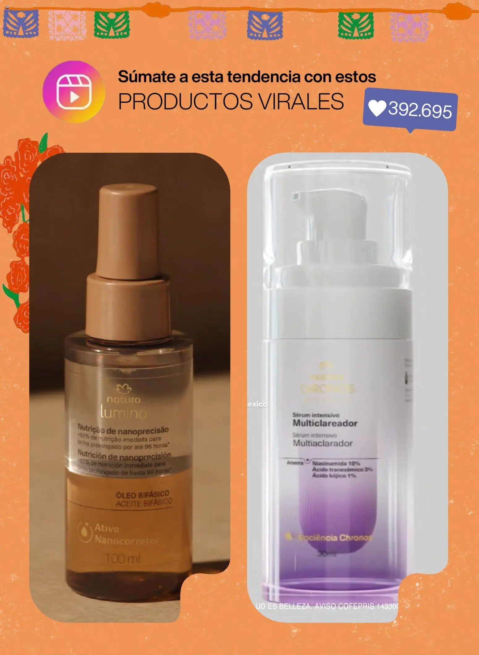 Nuevas ofertas de Natura válidas en toda la República Mexicana desde el 02/10/2026. ¡Encuentra las mejores ofertas en Natura campaña  15 2026! | Página: 6 | Productos: Serum, Aceite