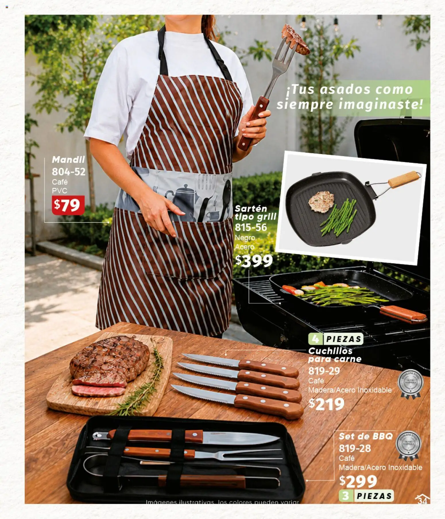 Nuevas ofertas de Cklass válidas en toda la República Mexicana desde el 11/09/2026. ¡Encuentra las mejores ofertas en Cklass catálogo We Invierno! | Página: 97 | Productos: Café, Cuchillos, Carne, Sartén