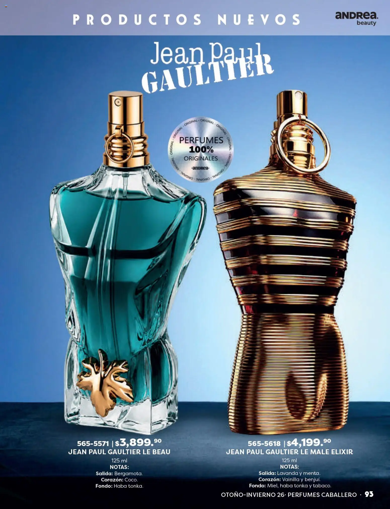 Nuevas ofertas de Andrea válidas en toda la República Mexicana desde el 23/08/2026. ¡Encuentra las mejores ofertas en Andrea catálogo Beauty! | Página: 93 | Productos: Vainilla, Perfumes