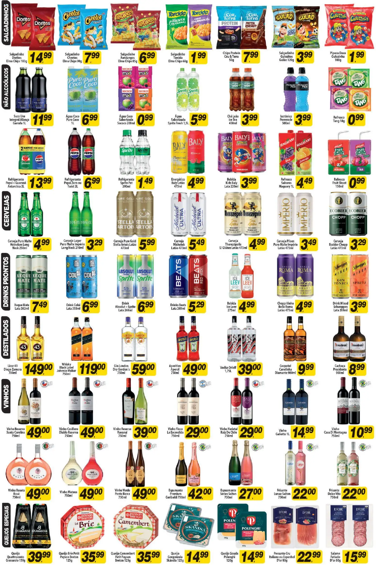 Coelho Diniz Folheto - válido de 03/09/2026 | Página: 3 | Produtos: Cerveja, Cerveja Heineken, Gouda, Pipoca