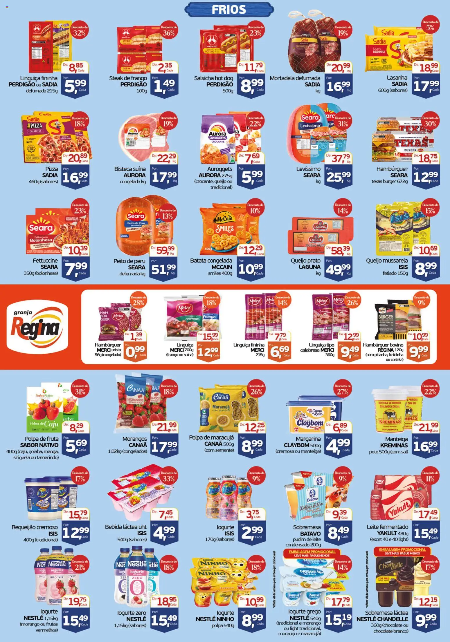 Cometa Supermercados Folheto - válido de 12/08/2026 | Página: 3 | Produtos: Forno, Sobremesa, Queijo, Margarina