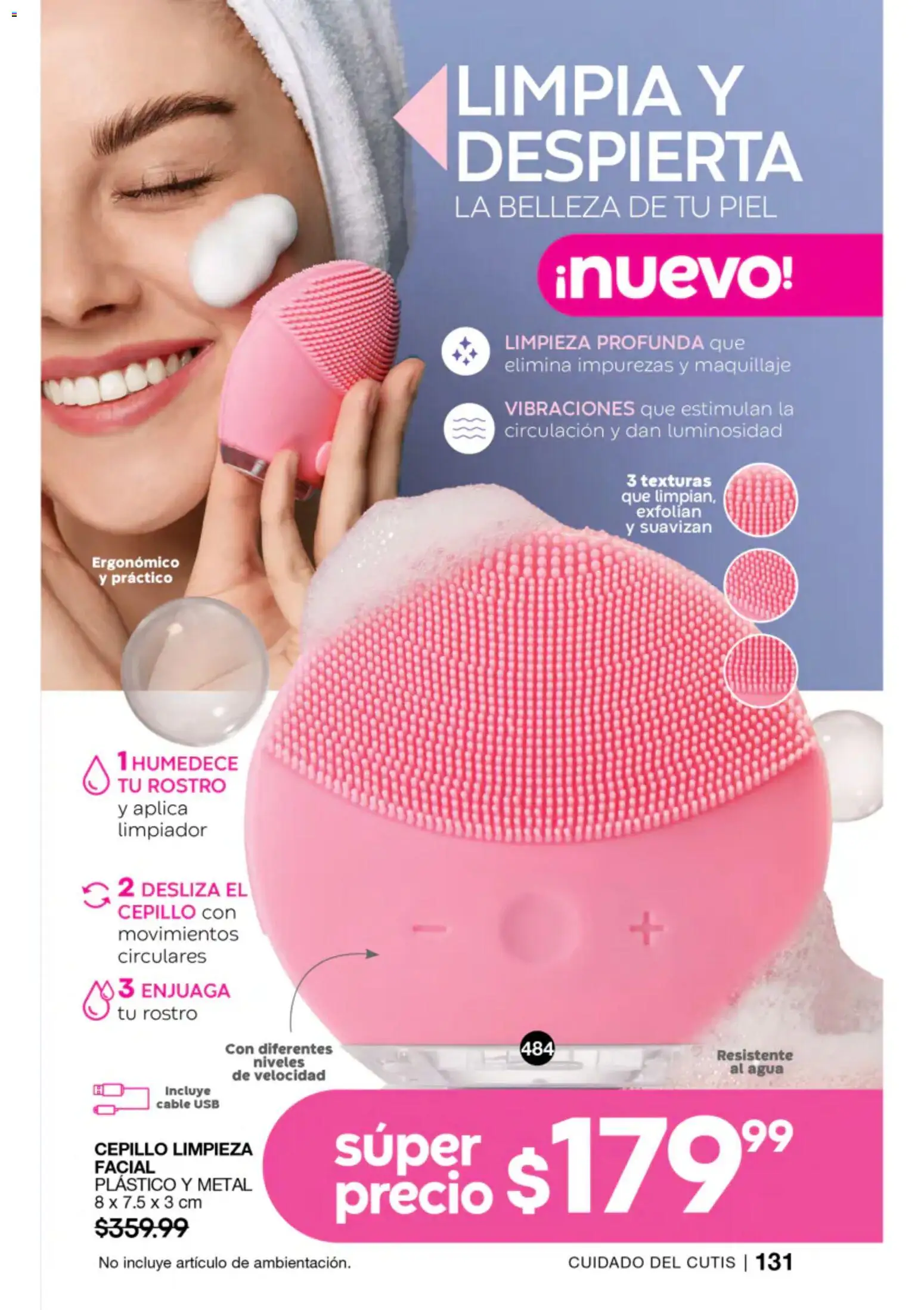 Nuevas ofertas de Fuller válidas en toda la República Mexicana desde el 22/07/2026. ¡Encuentra las mejores ofertas en Fuller campaña 8 2026! | Página: 117 | Productos: Agua, Cable USB, Cable, Maquillaje