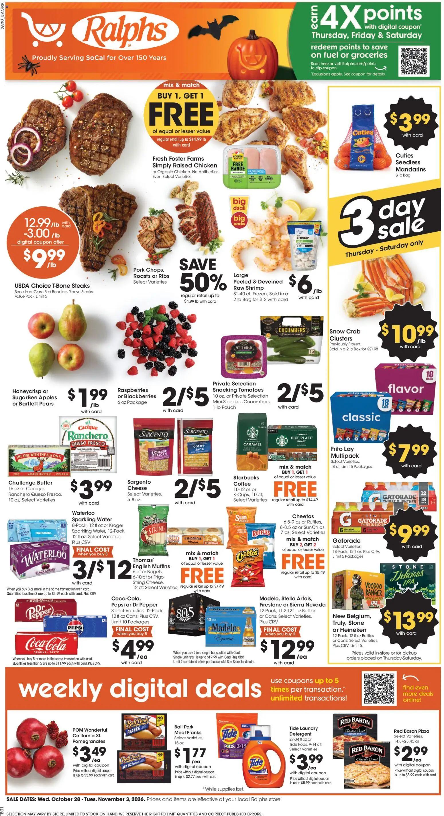 Ralphs Weekly Ad - valid from 10/28/2026 | Page: 1