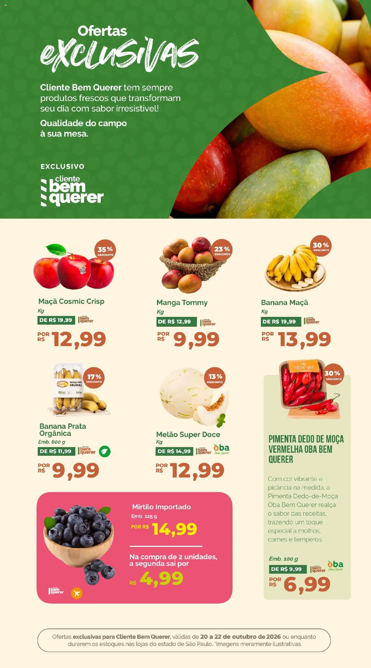 Oba Hortifruti Folheto - válido de 20/10/2026 | Página: 4