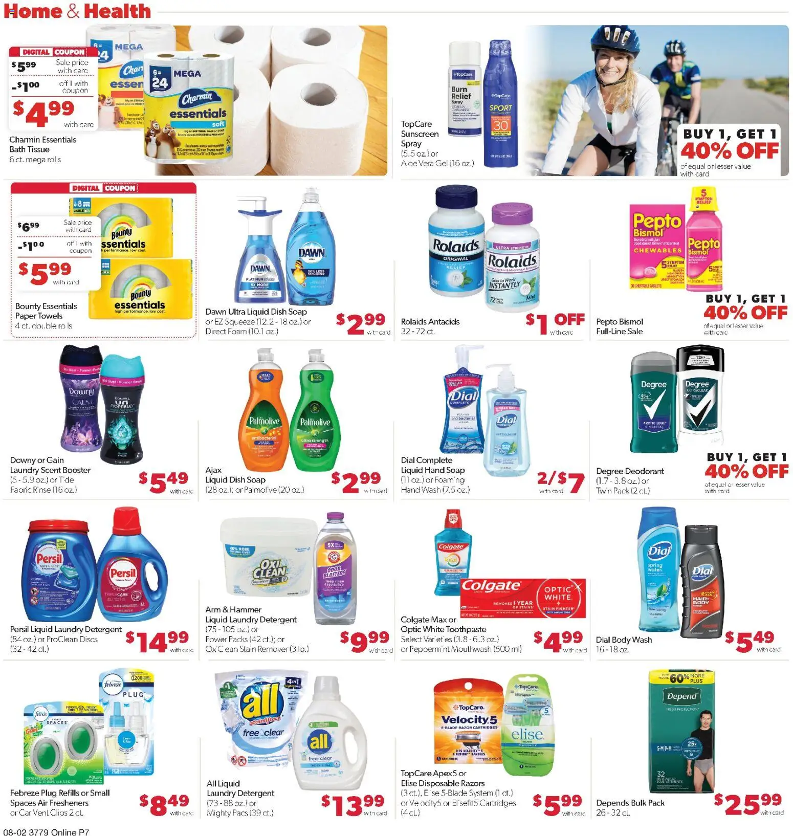 Family Fare Weekly Ad - NE - valid from 08/02/2026 | Page: 11 | Products: Fusion, Detergent, Body Wash, Foam