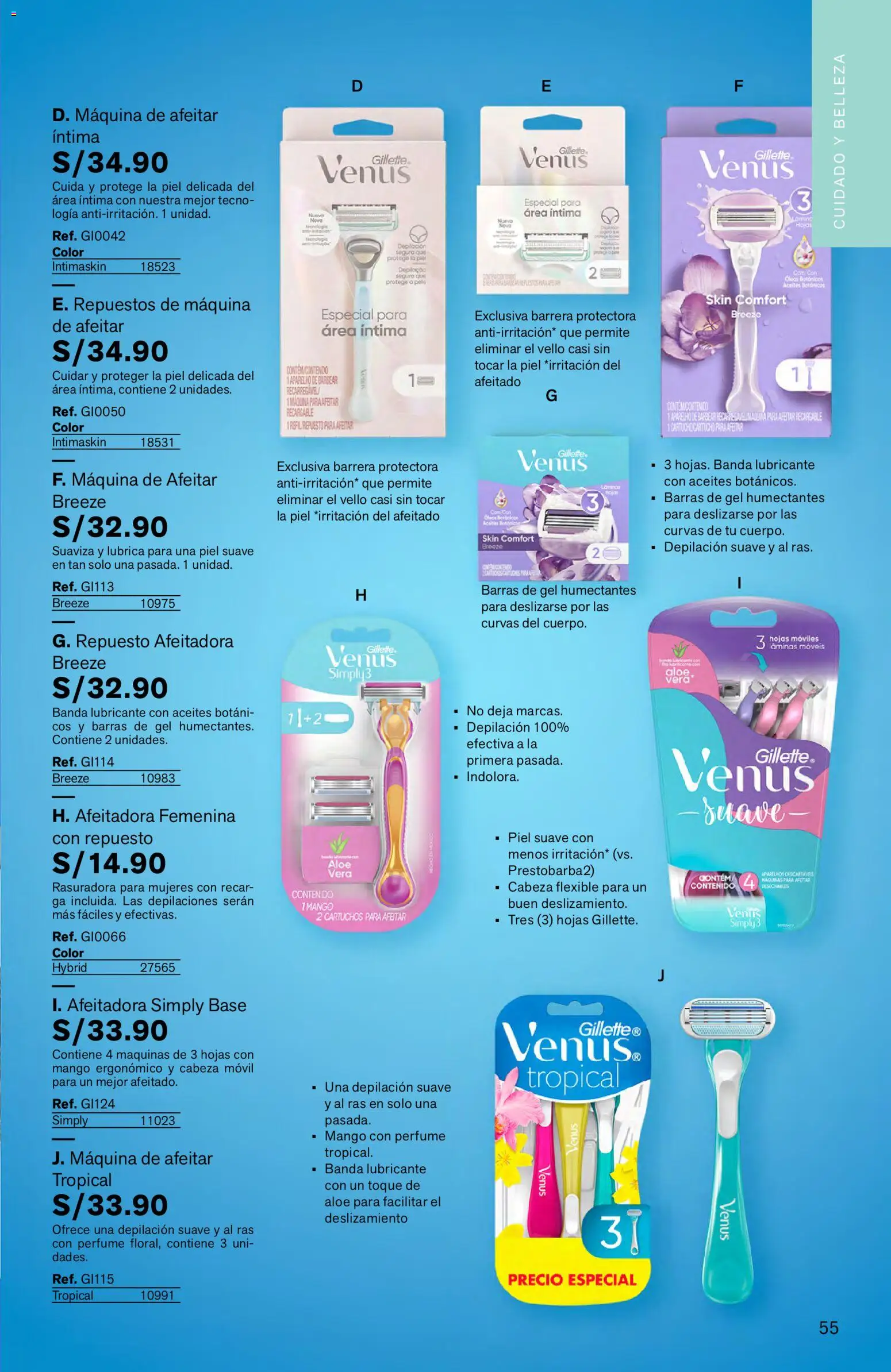 Catálogo Leonisa válido desde 27.04.2026 | Página: 55 | Productos: Polo, Maquina de afeitar, Perfume