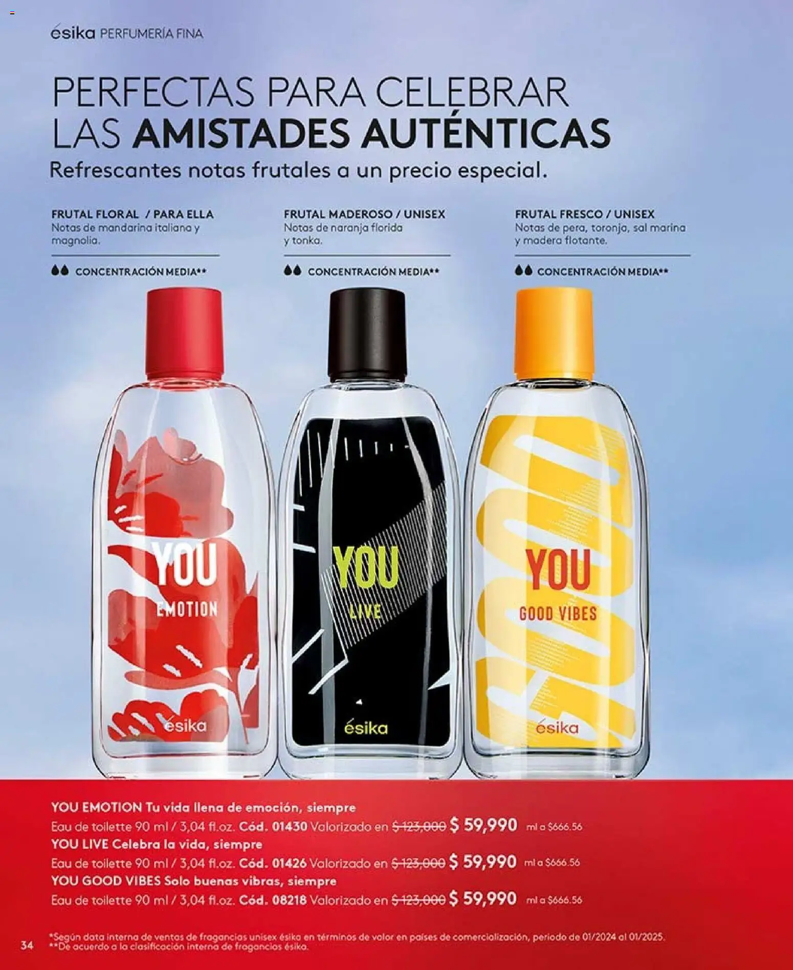 Ésika revista - valida desde el 28/08/2026 | Página: 34 | Productos: Sal, Eau de toilette
