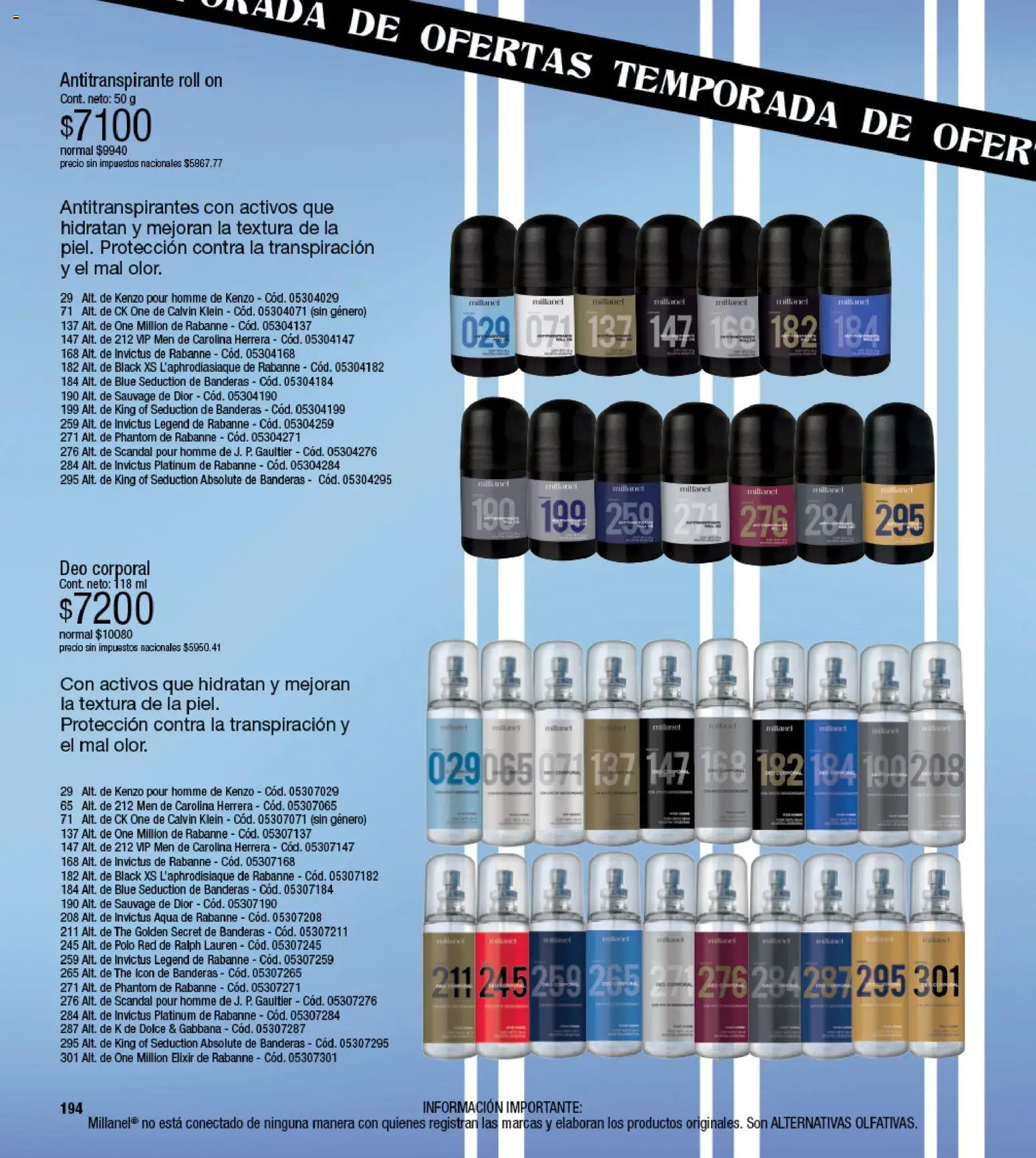 Millanel catálogo │ válido desde el 19/10/2026 | Página: 194
