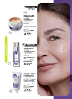 Vista previa de AVON campaña 15 2026, nuevo folleto de la tienda, válido en México a partir del 02/10/2026 | Página: 106 | Productos: Contorno de ojos, Serum, Frasco, Contorno