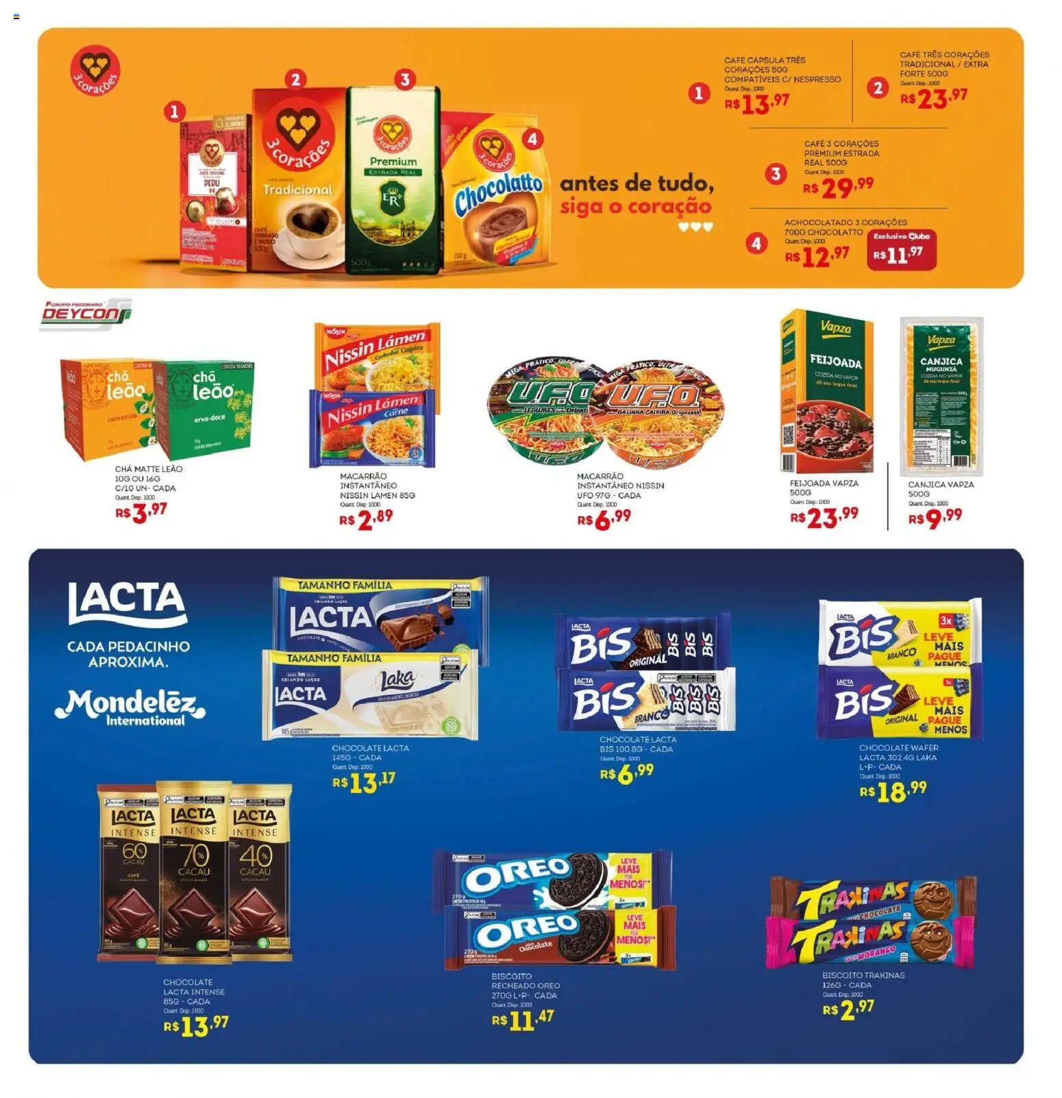 Bistek Supermercados Folheto - válido de 12/08/2026 | Página: 4 | Produtos: Biscoito, Café, Chocolate, Chá