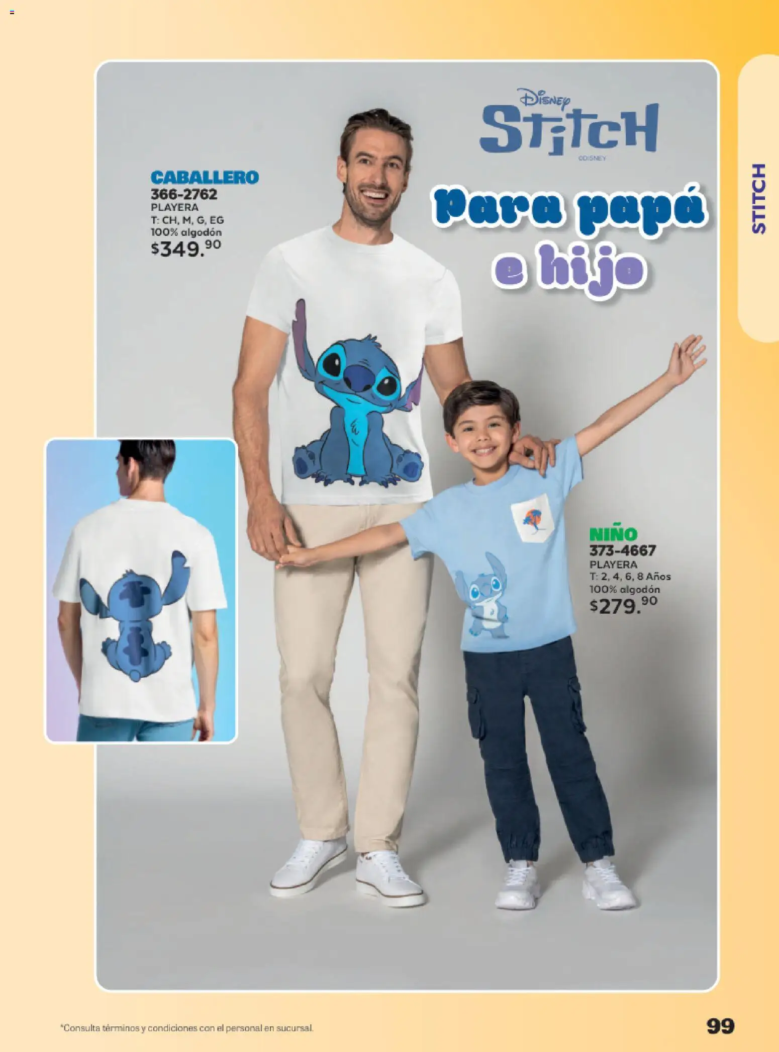 Nuevas ofertas de Andrea válidas en toda la República Mexicana desde el 24.05.2026. ¡Encuentra las mejores ofertas en Andrea catálogo Lo más divertindo en ropa! | Página: 99 | Productos: Papa, Algodón, Playera