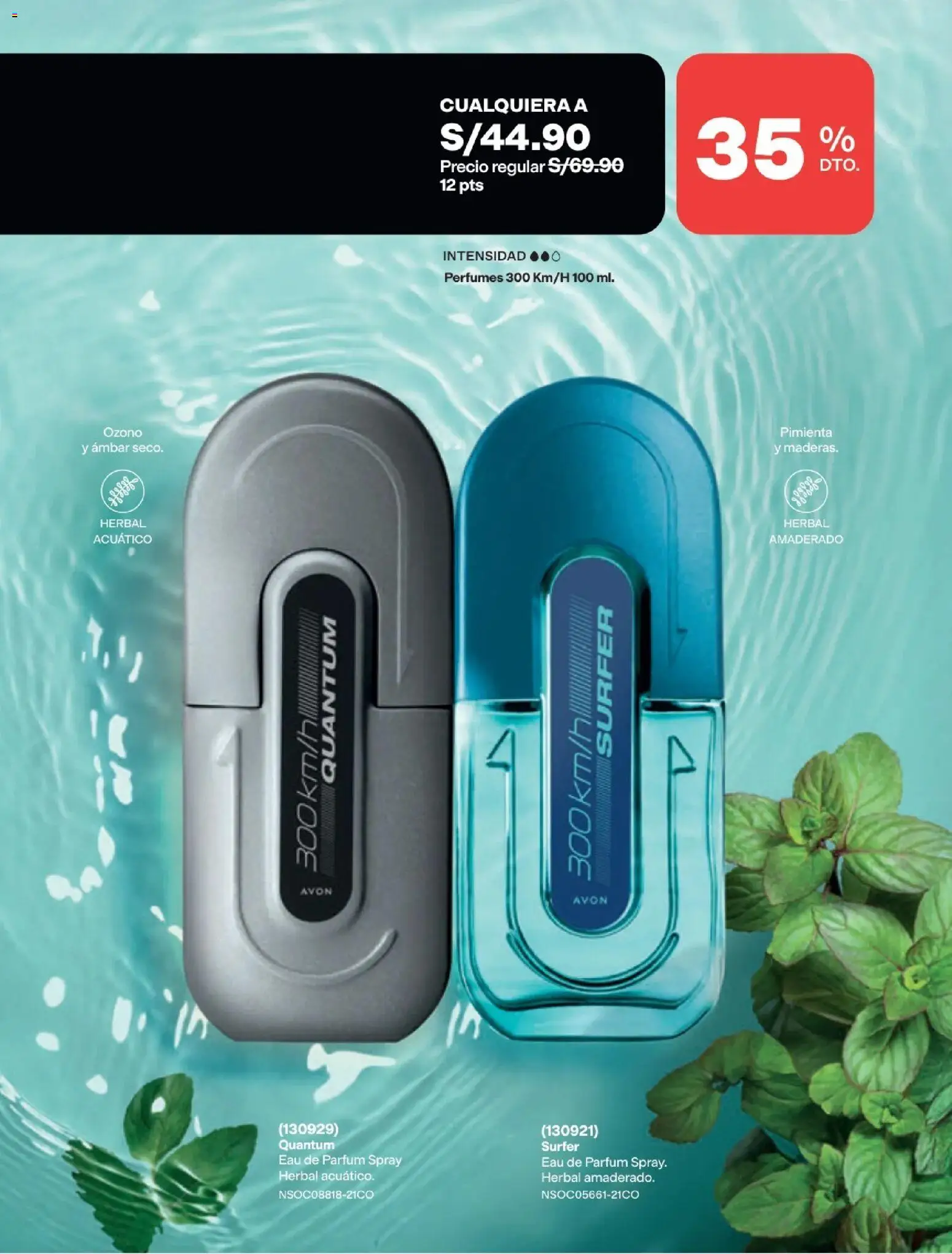 Catálogo Avon válido desde 29/08/2026 | Página: 68 | Productos: Perfumes