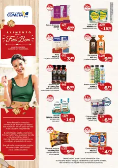 Cometa Supermercados ofertas Alimento Que Faz Bem - Pré-Visualização do folheto da loja Cometa Supermercados, válido de 14/09/2026
