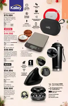 Leonisa catálogo Navidad Inolvidable -  Vista previa de la revista de la tienda Leonisa valido desde el 01/10/2026 | Página: 11 | Productos: Pitillo, Radio, Audífonos, Parlante