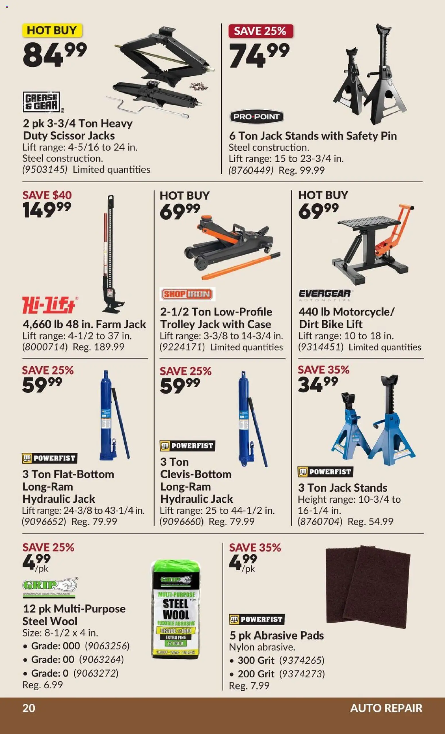 Princess Auto flyer valid from Oct 6, 2026 | Page: 25 | Products: Case, Iron