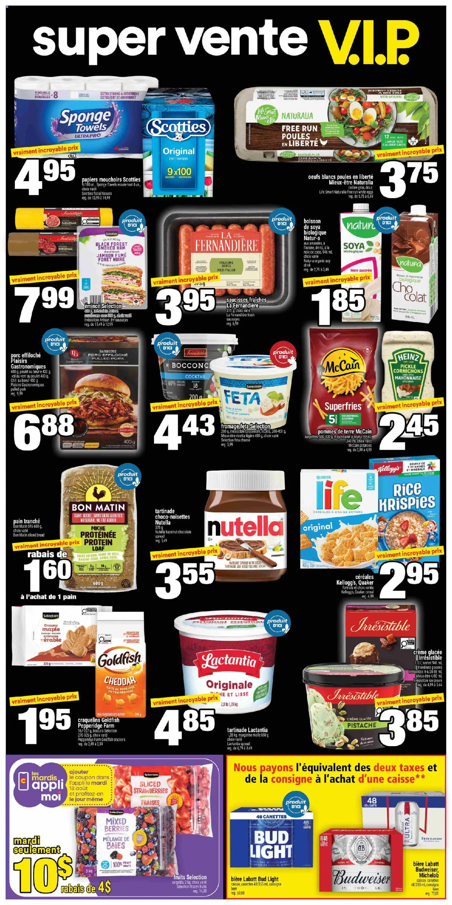 Super C flyer valid from Aug 13, 2026 | Page: 2 | Products: Cocoa, Bread, Ice, Pork