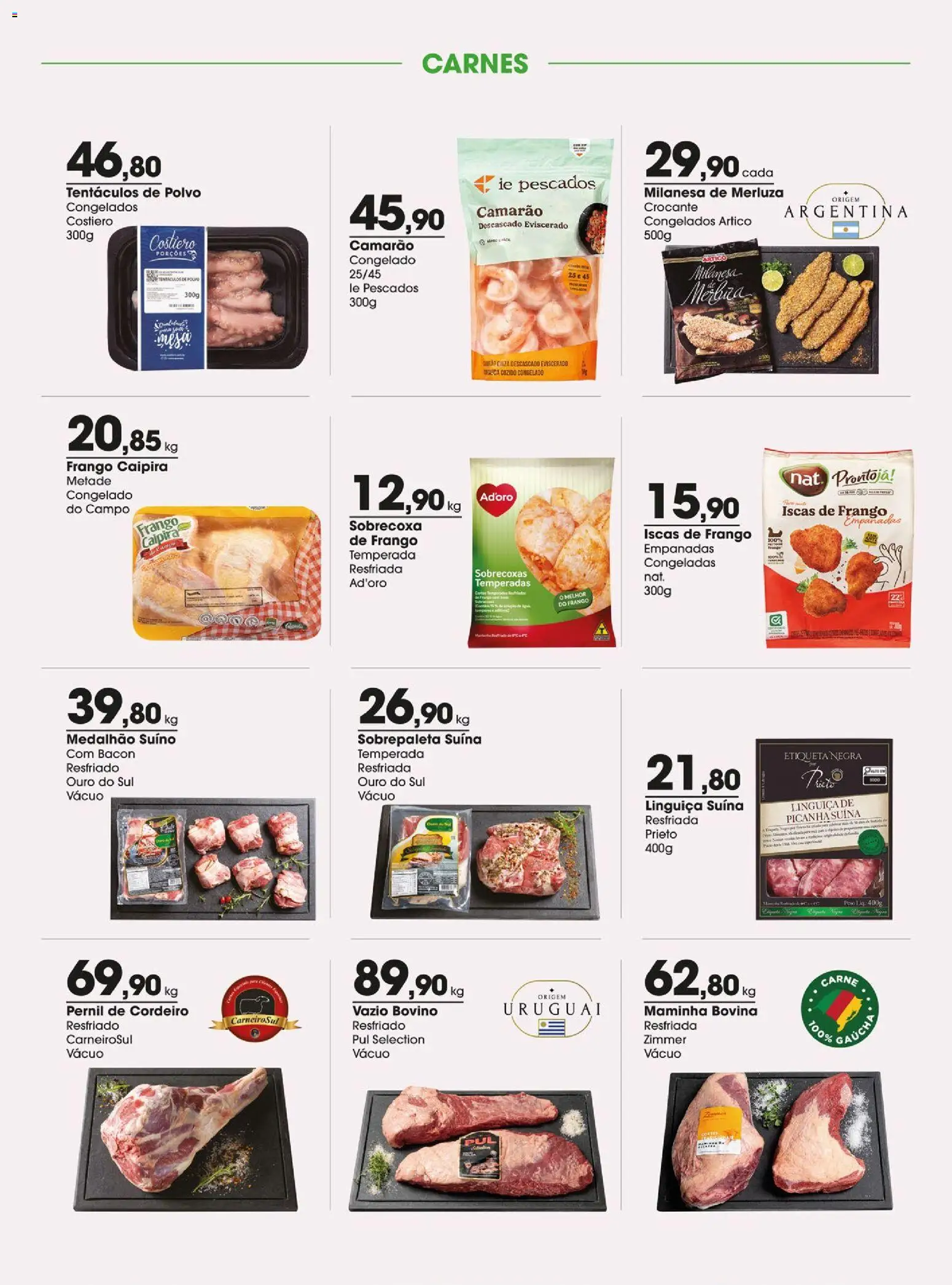 Zaffari Folheto - válido de 14/07/2026 | Página: 13 | Produtos: Picanha, Pernil, Carne, Frango