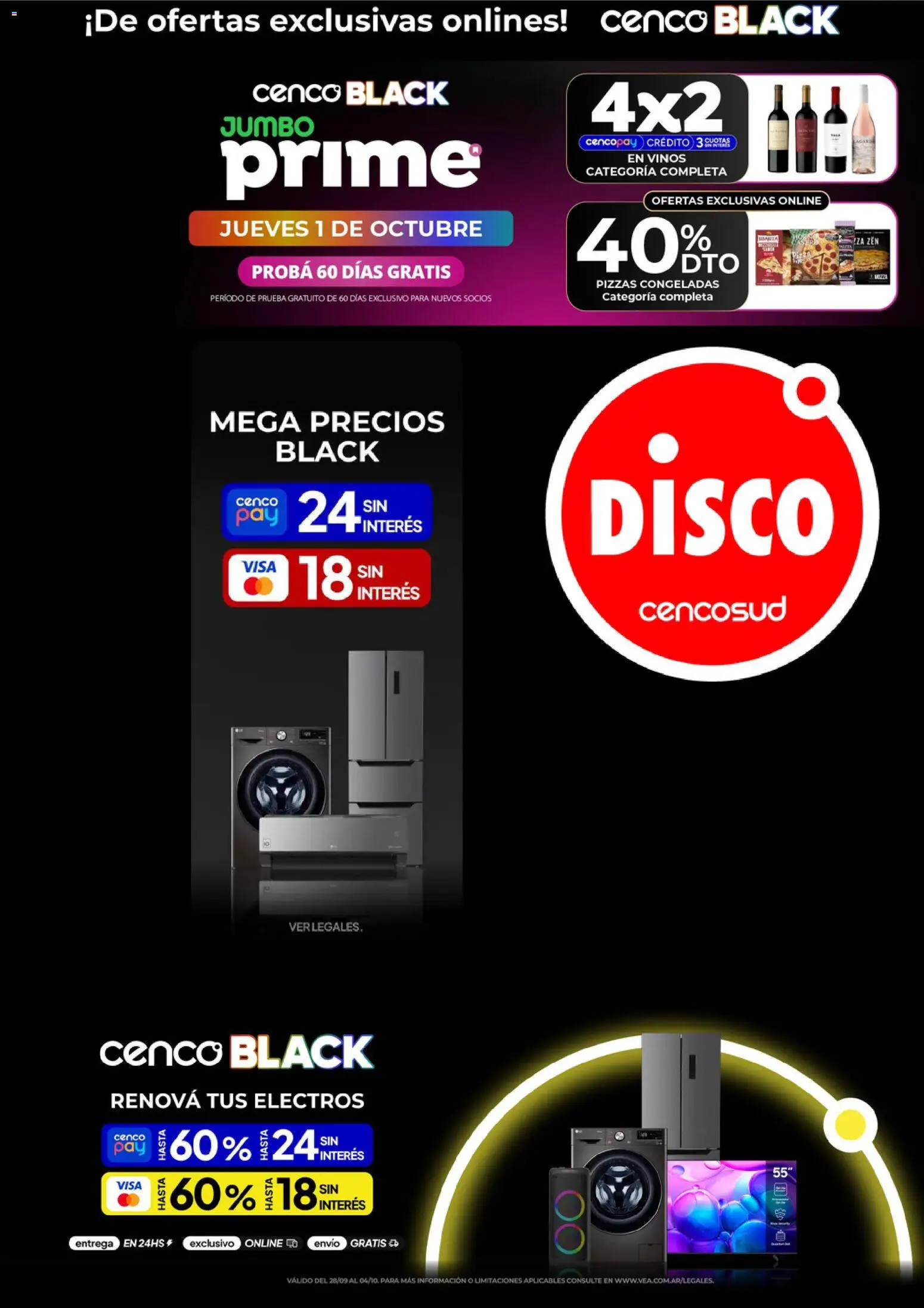 Disco - Cenco Black │ válido desde el 28/09/2026 | Página: 1 | Productos: Disco