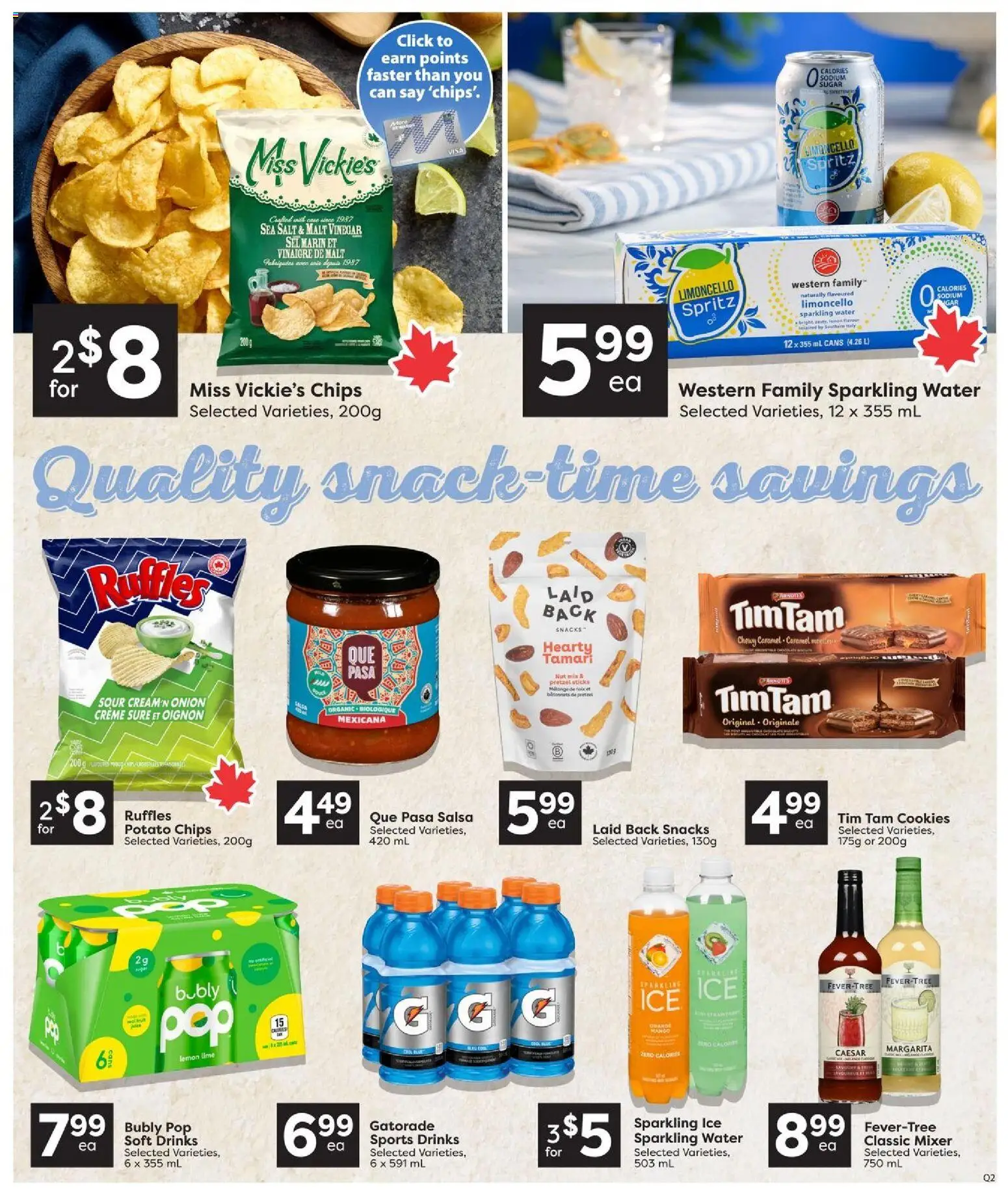 Quality Foods flyer valid from Sep 3, 2026 | Page: 11 | Products: Mixer, Drinks, Vinegar, Onion
