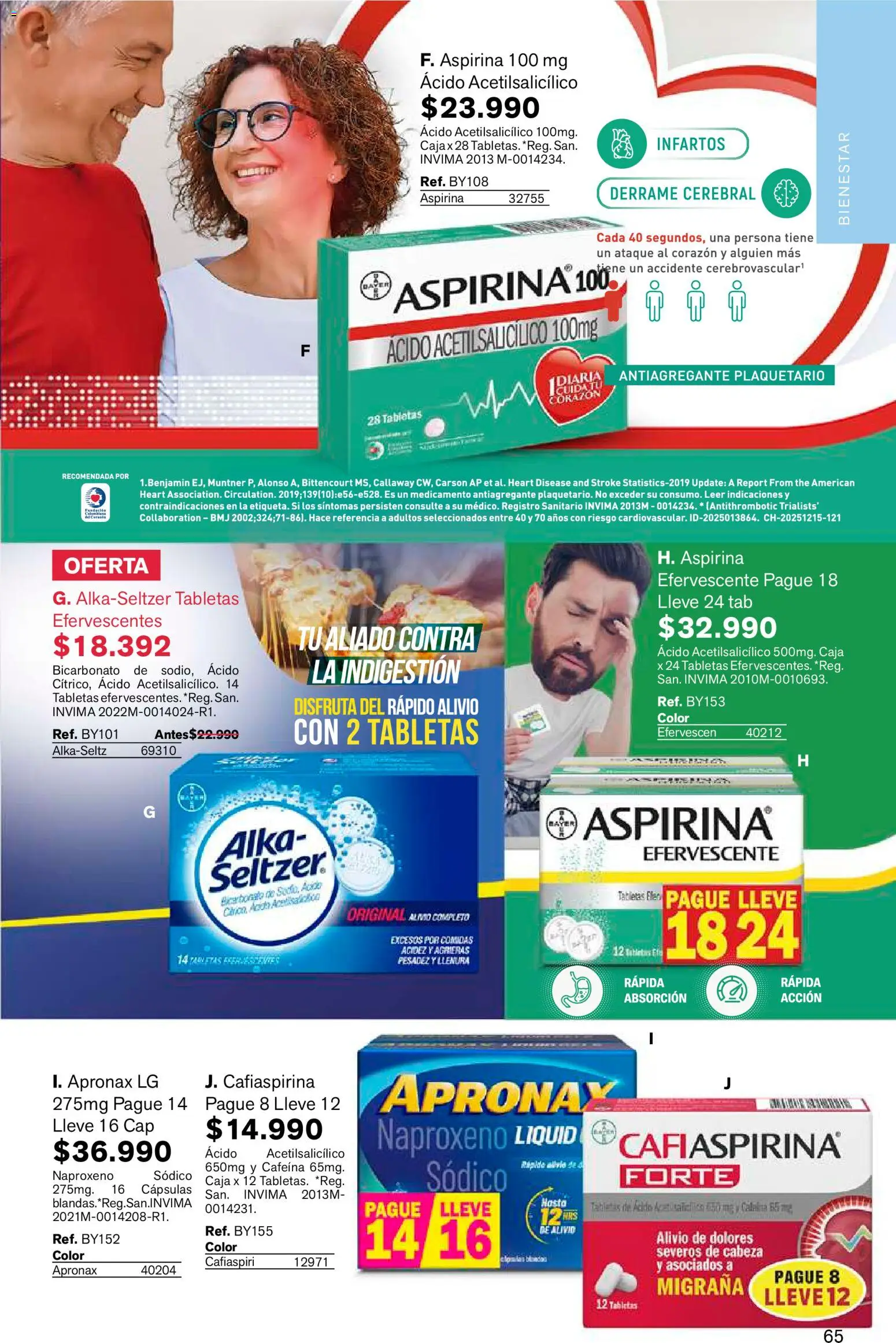 Leonisa revista - valida desde el 15/07/2026 | Página: 65 | Productos: Sanitario, Caja