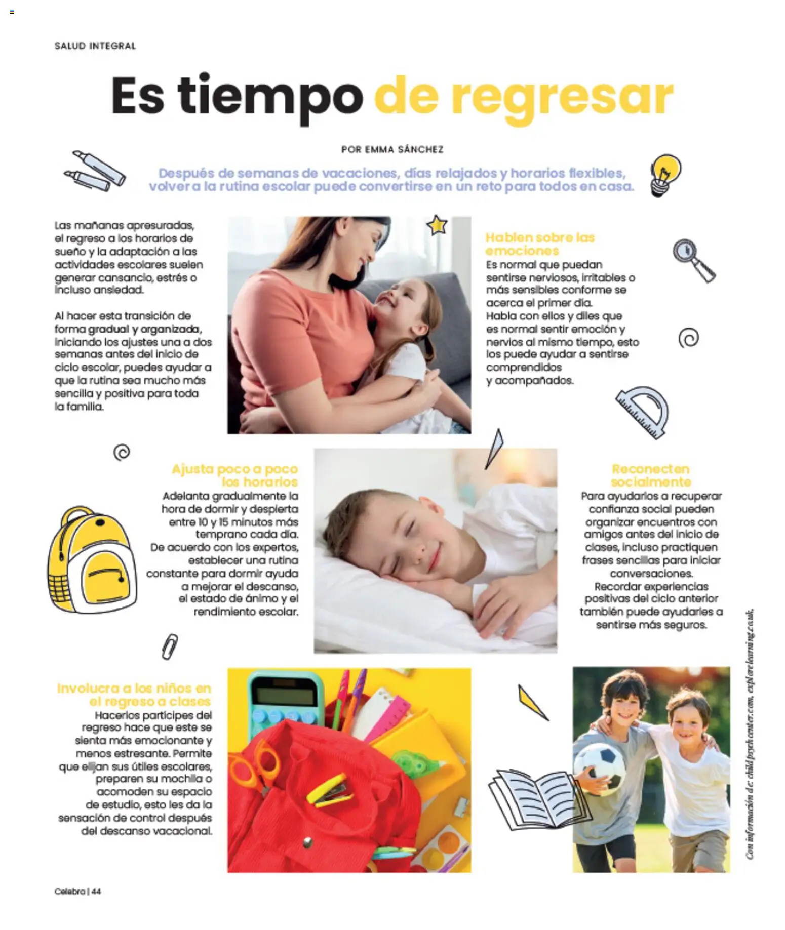 Nuevas ofertas de H-E-B válidas en toda la República Mexicana desde el 01/07/2026. ¡Encuentra las mejores ofertas en H-E-B folleto Celebra! | Página: 44 | Productos: Mochila, Sobre