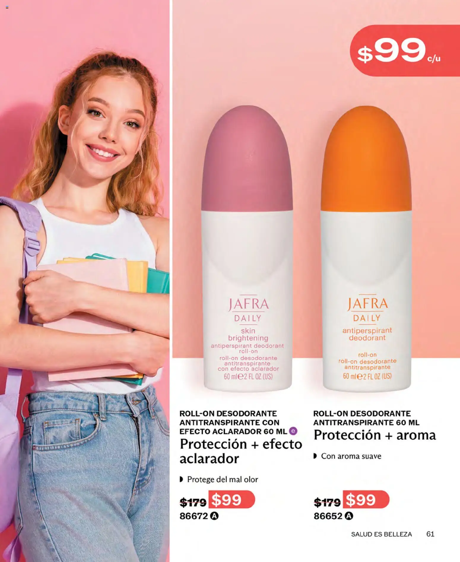 Nuevas ofertas de JAFRA válidas en toda la República Mexicana desde el 01/08/2026. ¡Encuentra las mejores ofertas en JAFRA catálogo! | Página: 61