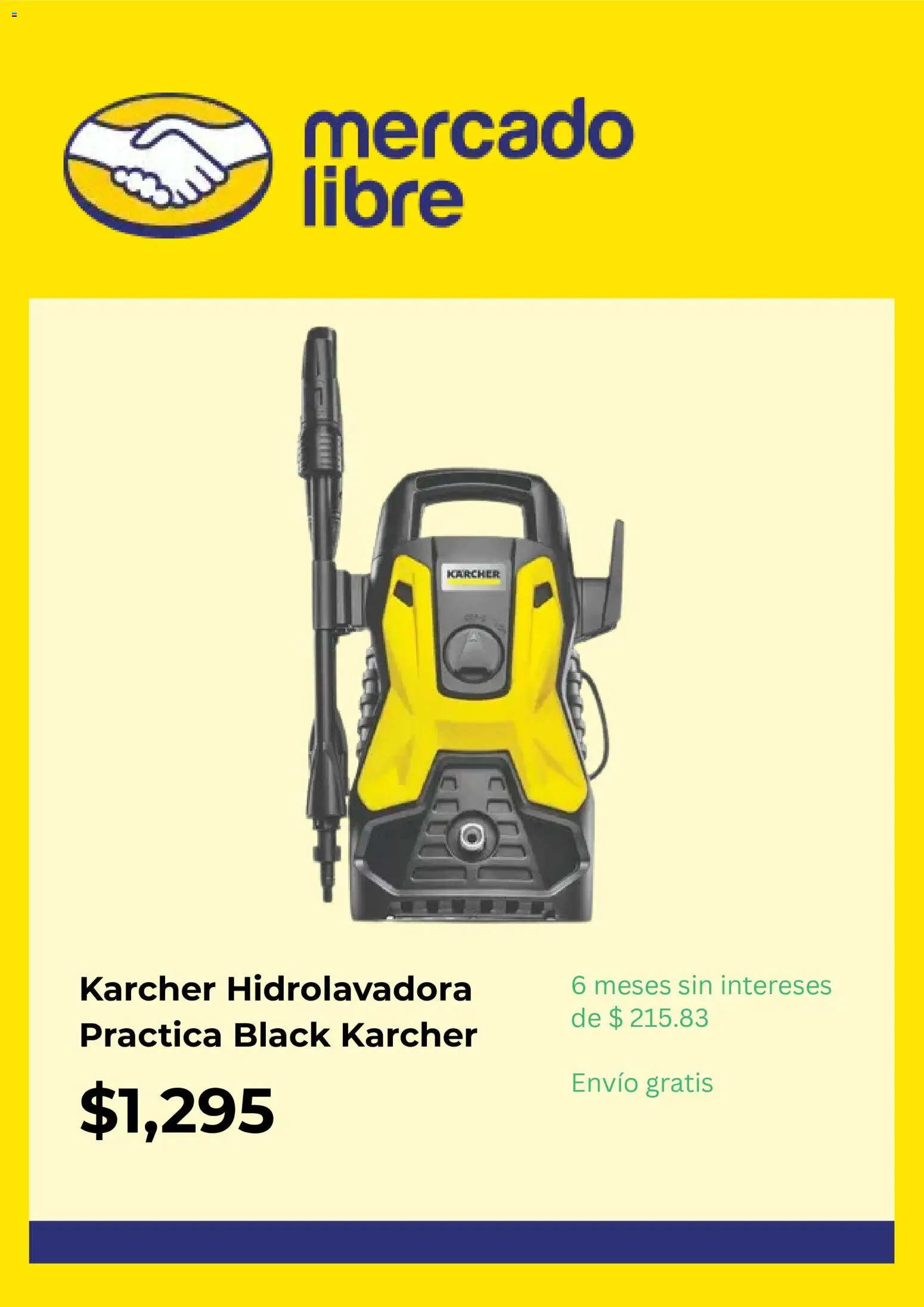 Nuevas ofertas de Mercado Libre válidas en toda la República Mexicana desde el 30/09/2026. ¡Encuentra las mejores ofertas en Mercado Libre catálogo! | Página: 4 | Productos: Hidrolavadora