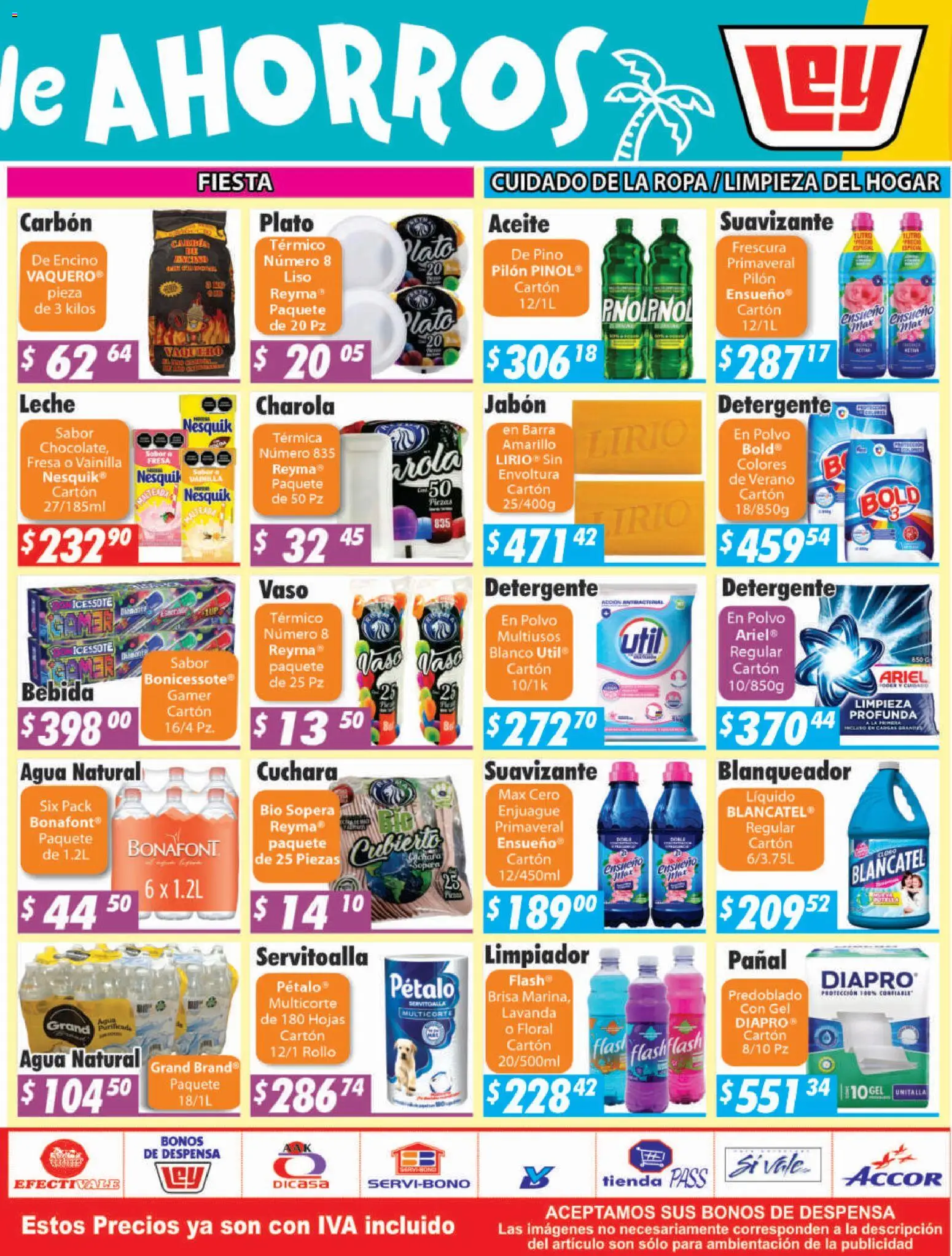 Nuevas ofertas de Casa Ley válidas en toda la República Mexicana desde el 20/07/2026. ¡Encuentra las mejores ofertas en Casa Ley folleto Frontera! | Página: 6 | Productos: Fresa, Suavizante, Barra, Jabón