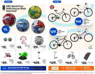 Preview of Big W Catalogue - valid from 14.05.2026 | Page: 12 | Products: Basketball, Door