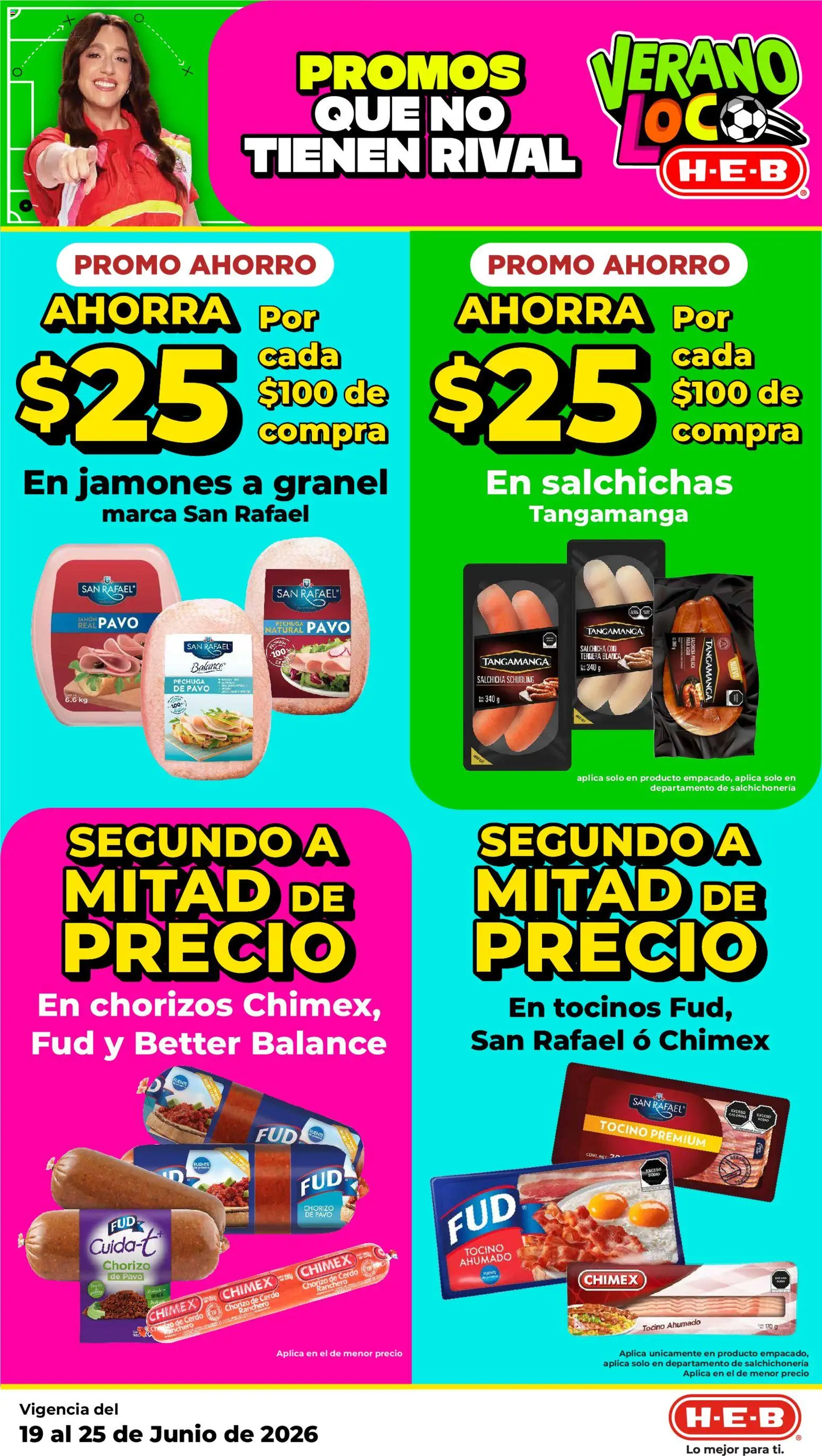 Nuevas ofertas de H-E-B válidas en toda la República Mexicana desde el 19.06.2026. ¡Encuentra las mejores ofertas en H-E-B folleto! | Página: 14