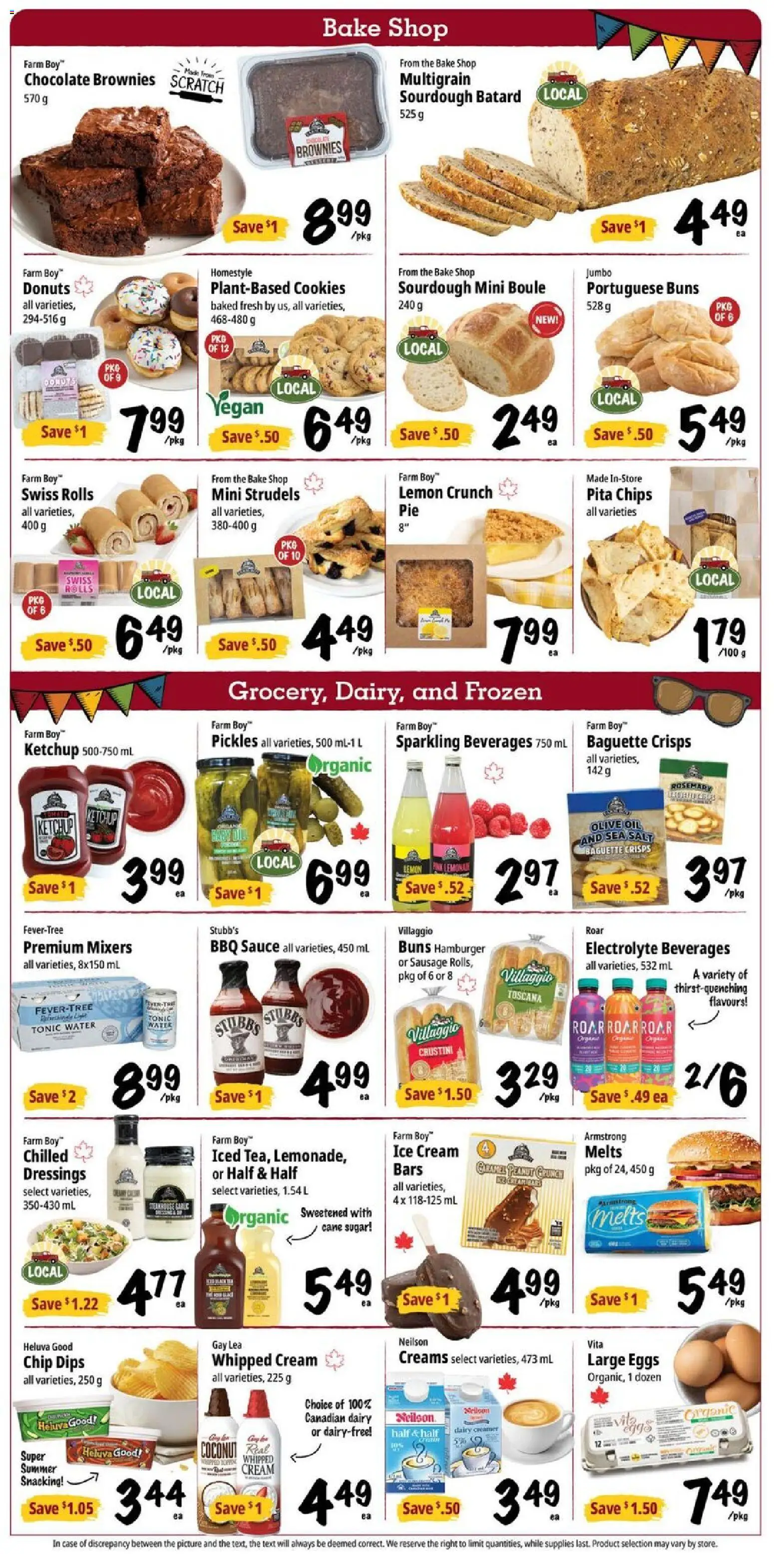 Farm Boy flyer valid from 14.05.2026 | Page: 3 | Products: Ketchup, Ice cream, Eggs, Oil