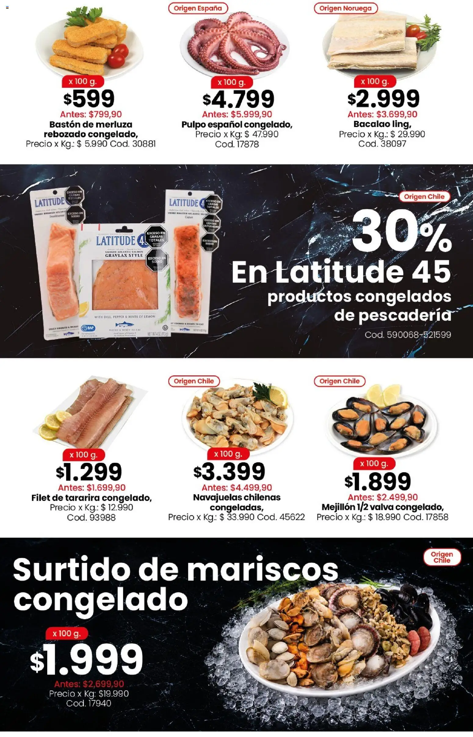 Coto - Ofertas │ válido desde el 14/09/2026 | Página: 5 | Productos: Mariscos, Salmón
