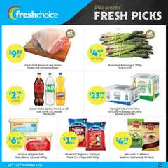 FreshChoice catalogue preview  - valid from 12 Oct 2026
