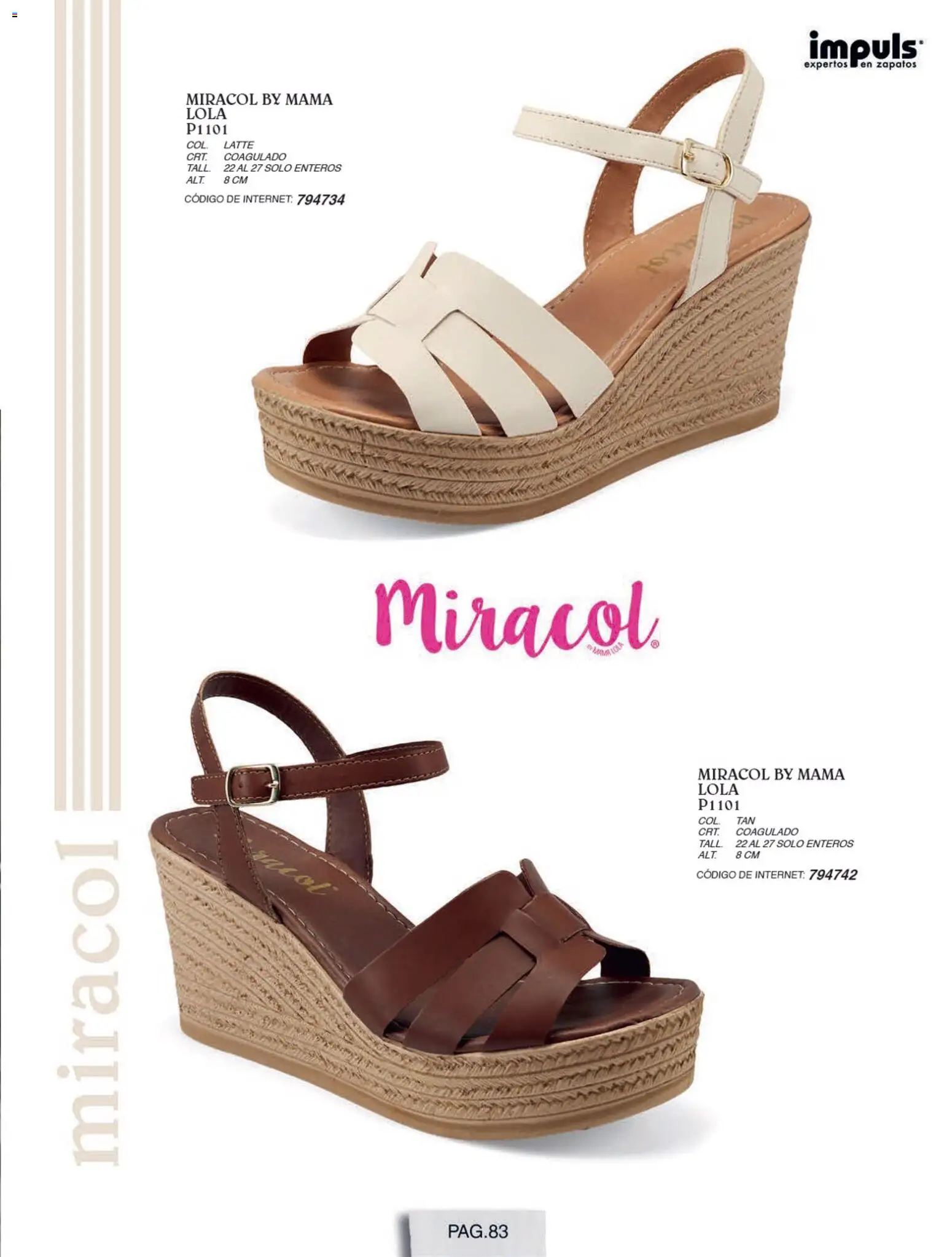 Nuevas ofertas de Impuls válidas en toda la República Mexicana desde el 01/07/2026. ¡Encuentra las mejores ofertas en Impuls catálogo Otoño Invierno! | Página: 85 | Productos: Zapatos