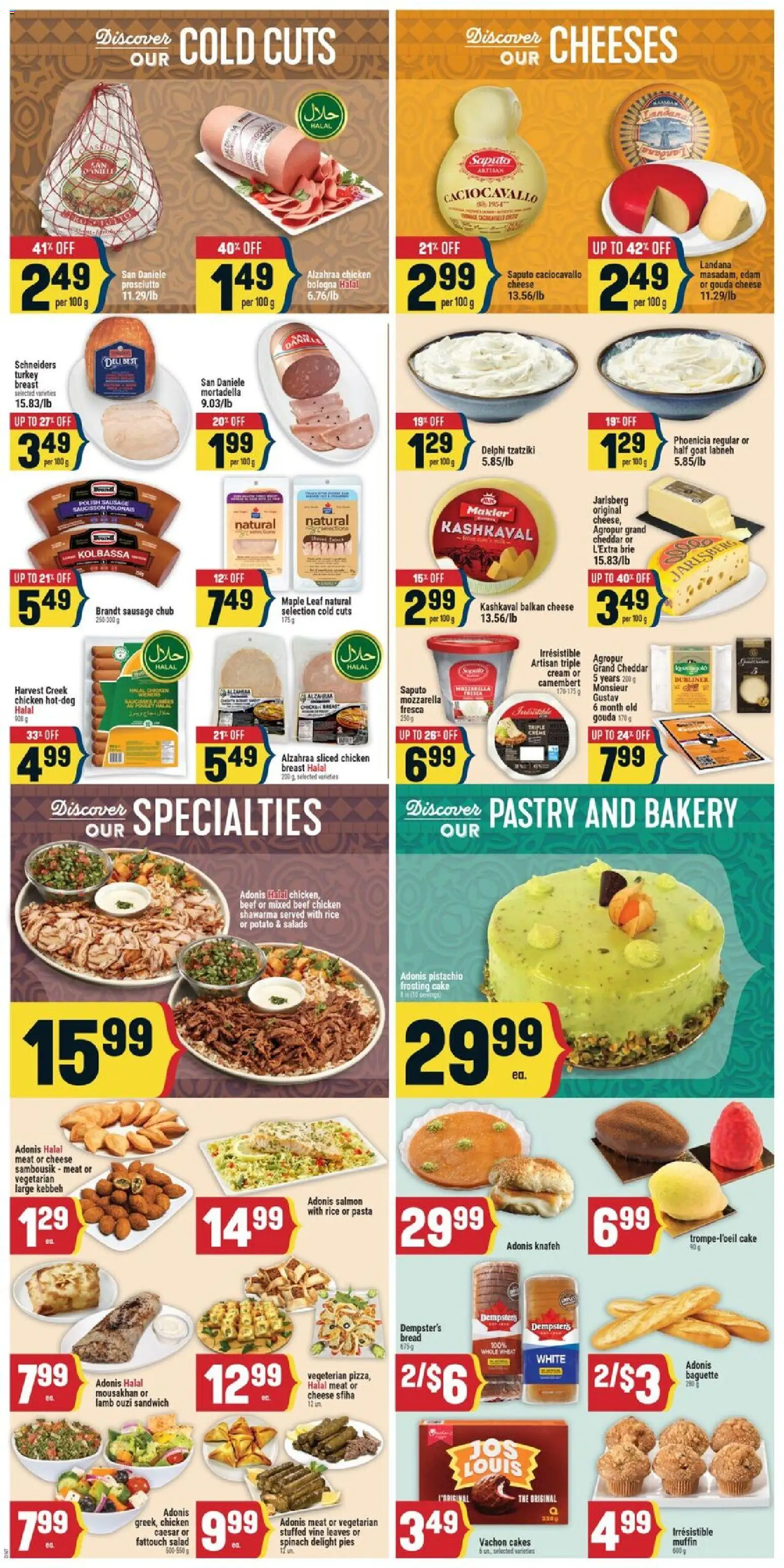 Adonis flyer valid from 21.05.2026 | Page: 5 | Products: Rice, Bakery, Cheese, Bread