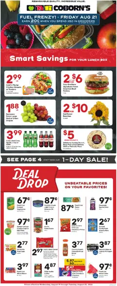 Preview of Coborn's weekly ads valid from 08/19/2026