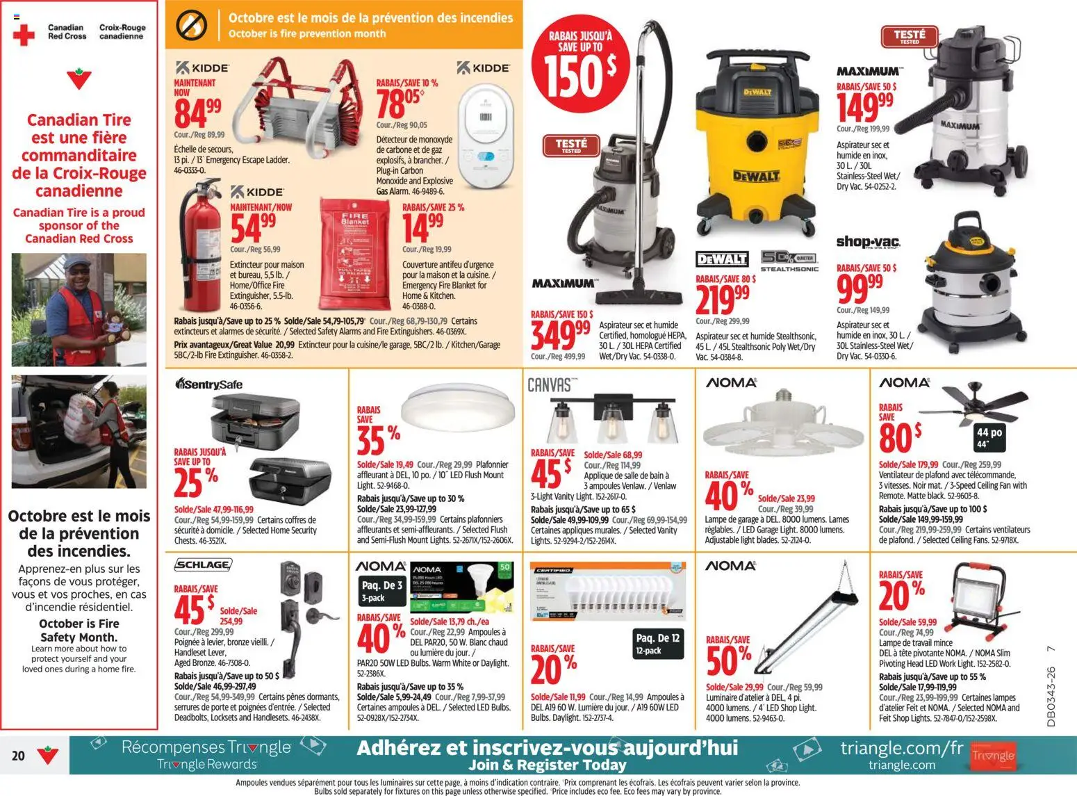 Canadian Tire flyer valid from Oct 22, 2026 | Page: 19