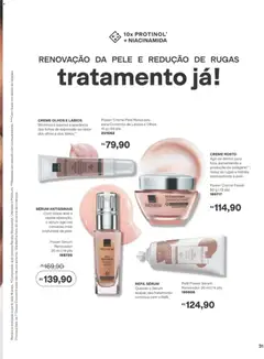 Avon folheto - Campanha 10 - Pré-Visualização do folheto da loja Avon, válido de 22/06/2026 | Página: 31 | Produtos: Colágeno, Base, Sérum, Creme