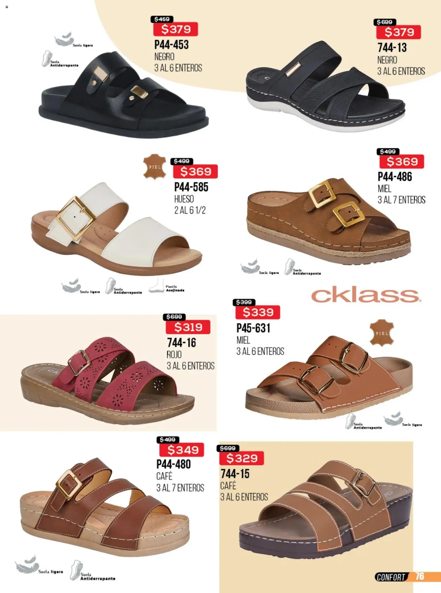 Nuevas ofertas de Cklass válidas en toda la República Mexicana desde el 23/06/2026. ¡Encuentra las mejores ofertas en Cklass catálogo Rebajas sobre rebajas ropa! | Página: 280 | Productos: Café