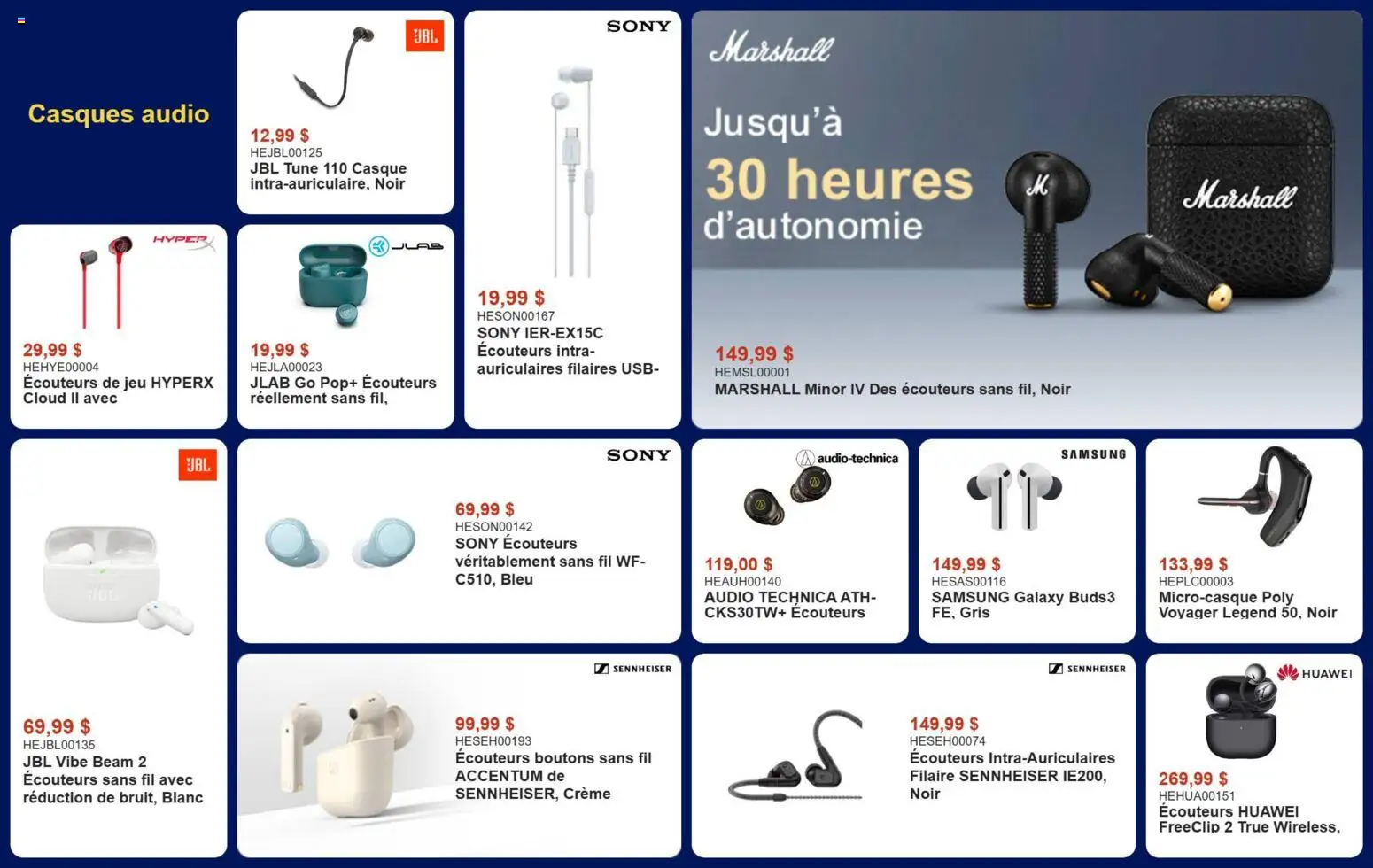 Canada Computers flyer valid from Aug 28, 2026 | Page: 10 | Products: Audio