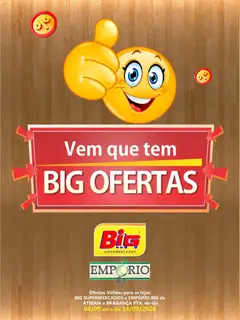 Big Supermercados - Ofertas da semana - Pré-Visualização do folheto da loja Big Supermercados, válido de 04/09/2026