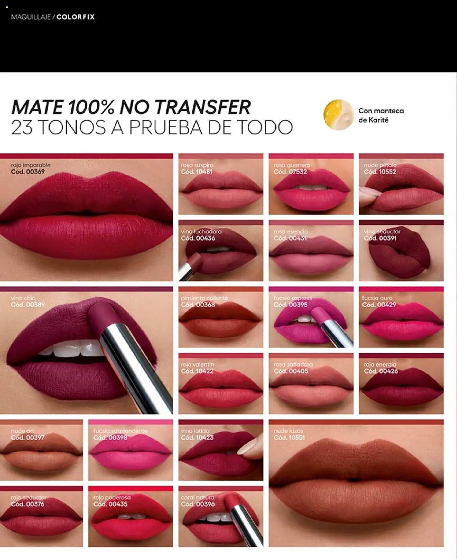 Ésika revista - valida desde el 07/09/2026 | Página: 40 | Productos: Pimienta, Maquillaje, Manteca, Vino