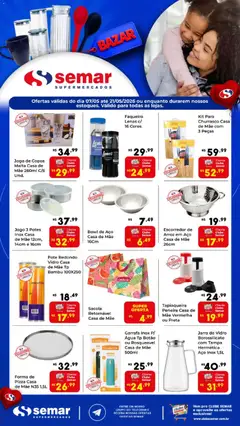 Semar Supermercado ofertas Bazar - Pré-Visualização do folheto da loja Semar Supermercado, válido de 07.05.2026