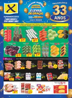 X Supermercados ofertas Osasco - Pré-Visualização do folheto da loja X Supermercados, válido de 07/10/2026