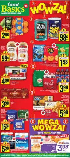 Preview of Food Basics weekly flyer - Ancaster from shop Food Basics valid from 11.06.2026