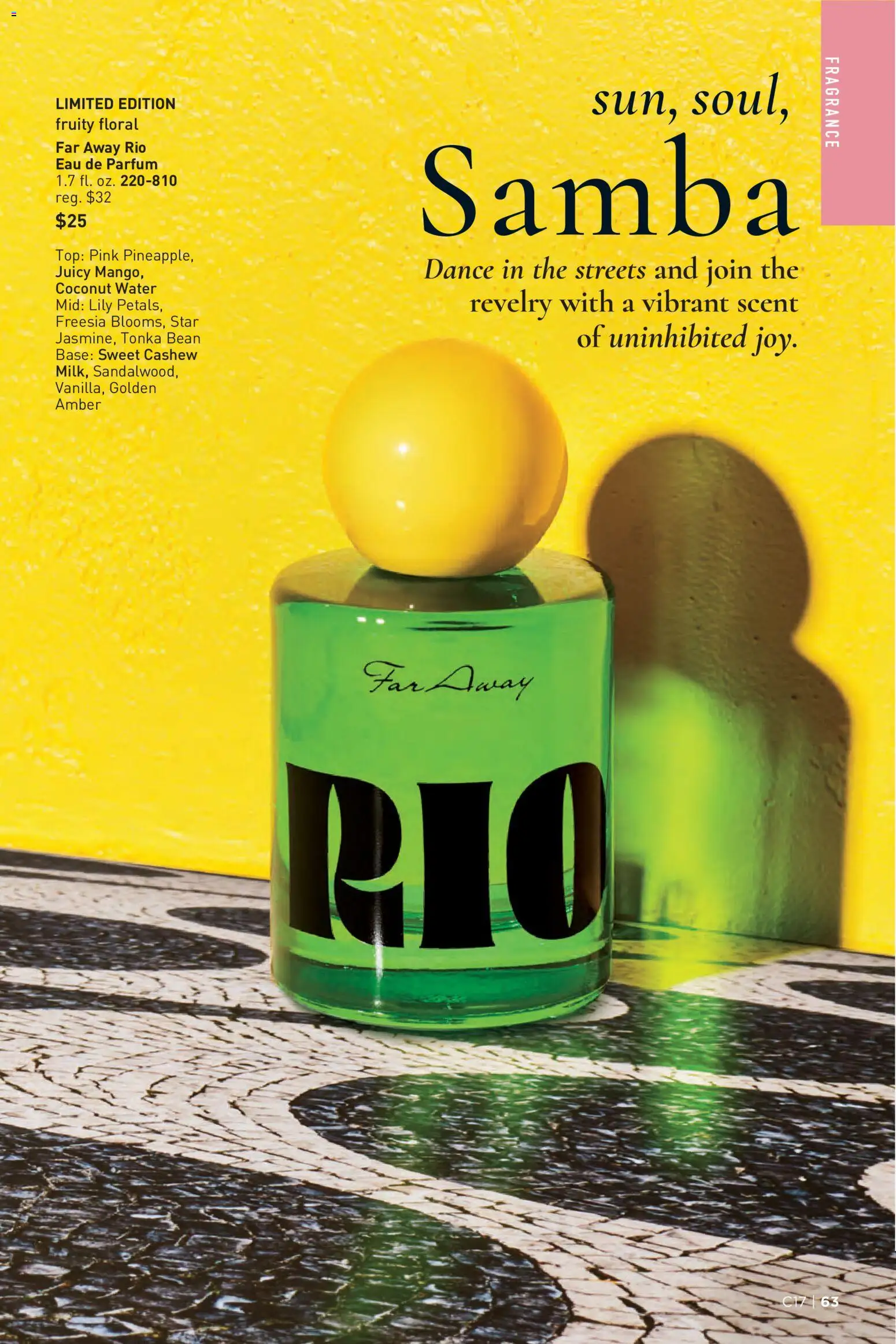 Avon Brochure - valid from 08/12/2026 | Page: 63 | Products: Fragrance, Water, Coconut