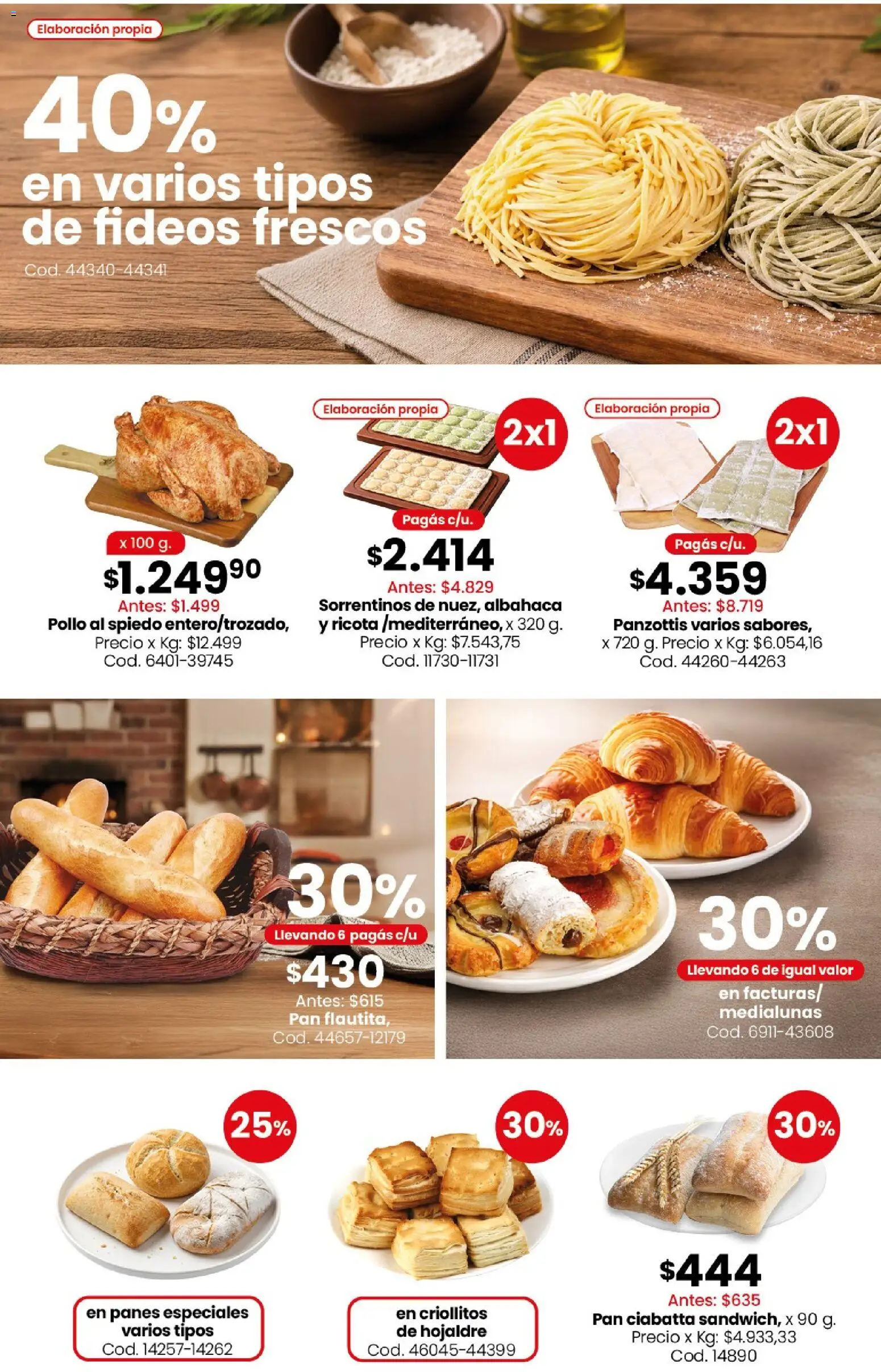 Coto - Ofertas │ válido desde el 13/07/2026 | Página: 6 | Productos: Pollo, Pan, Fideos