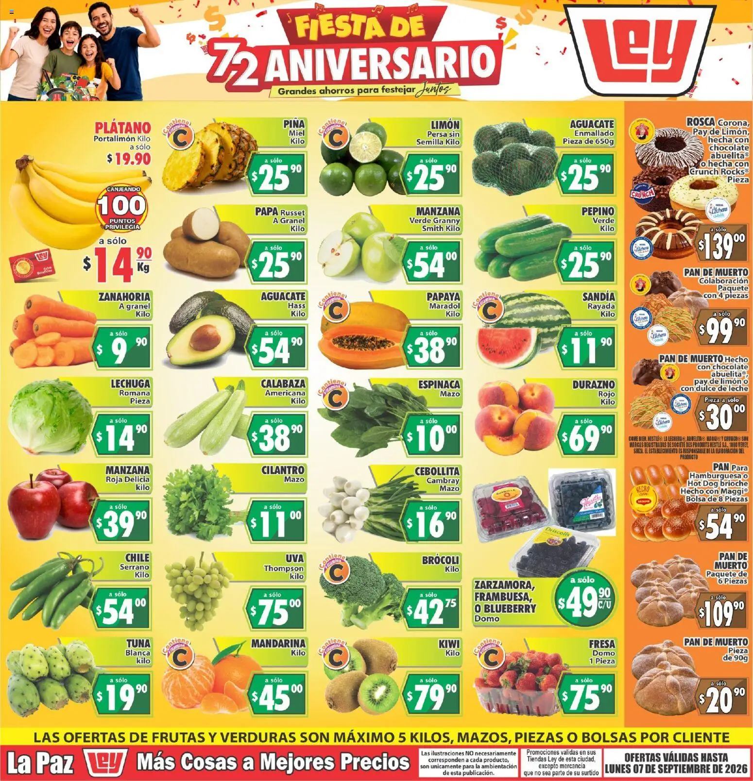 Nuevas ofertas de Casa Ley válidas en toda la República Mexicana desde el 04/09/2026. ¡Encuentra las mejores ofertas en Casa Ley folleto Autoservicio! | Página: 1